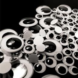 Plastic Eyes & Nose & Hair